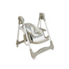 Kivibaby Flexi - стільчик-гойдалка для годування 2 в 1 • Grey