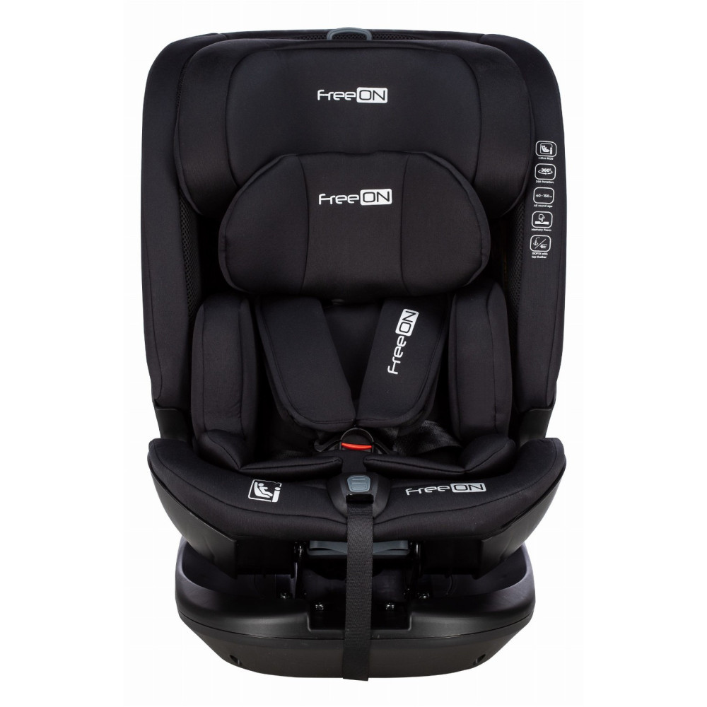 FreeON Epic - поворотне автокрісло i-Size 40-150 см • Black