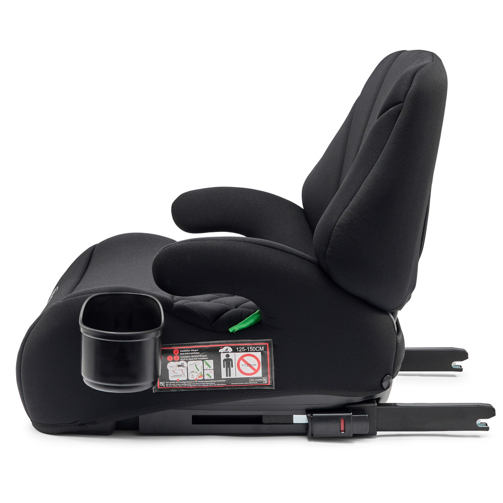 Velano Gravo - автокрісло i-Size 125-150 см з ISOFIX і підсклянником • Black Velano Gravo - автокрісло i-Size 125-150 см з ISOFIX і підсклянником • Black