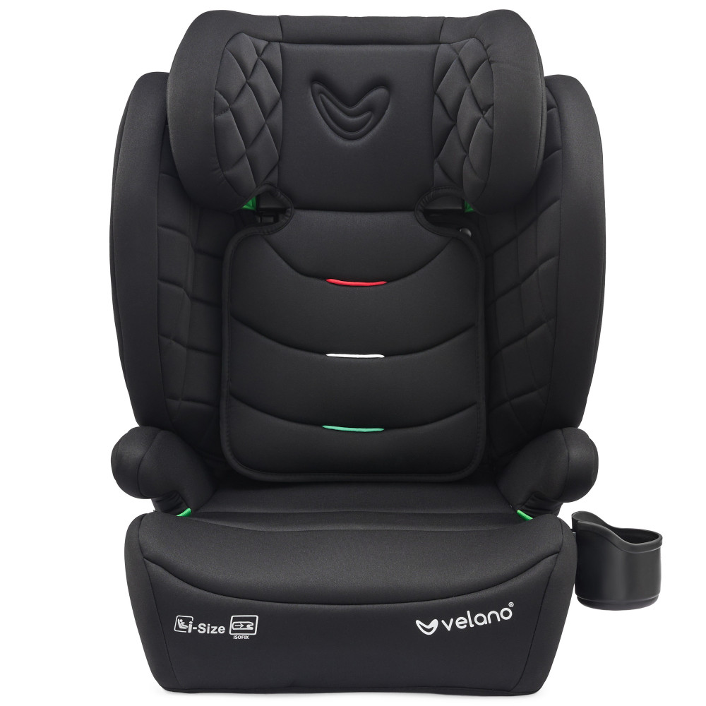 Velano Forza - автокресло 2 в 1 i-Size 100-150 см с ISOFIX • Black