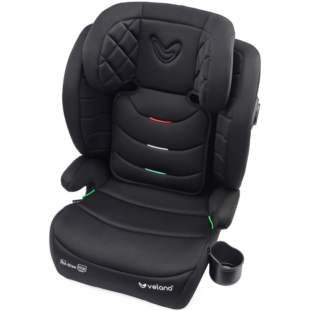 Velano Forza - автокресло 2 в 1 i-Size 100-150 см с ISOFIX • Black