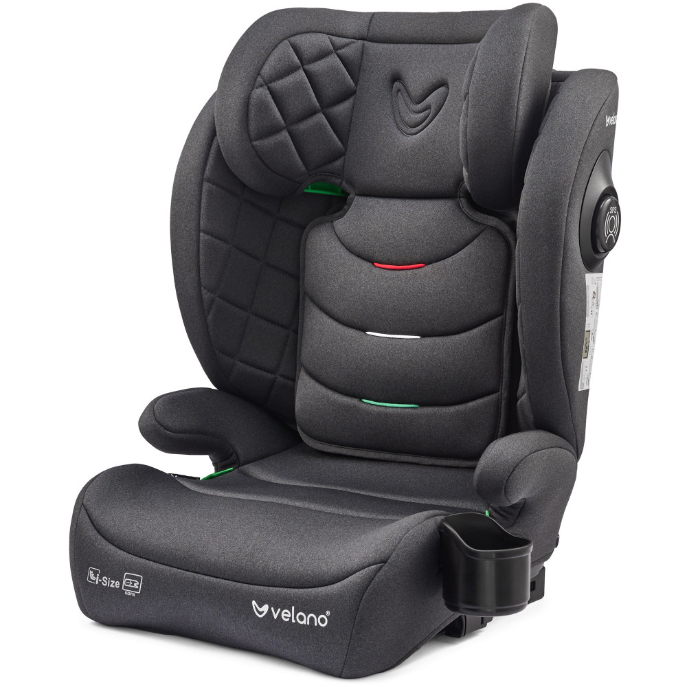Velano Forza - автокресло 2 в 1 i-Size 100-150 см с ISOFIX • Grey