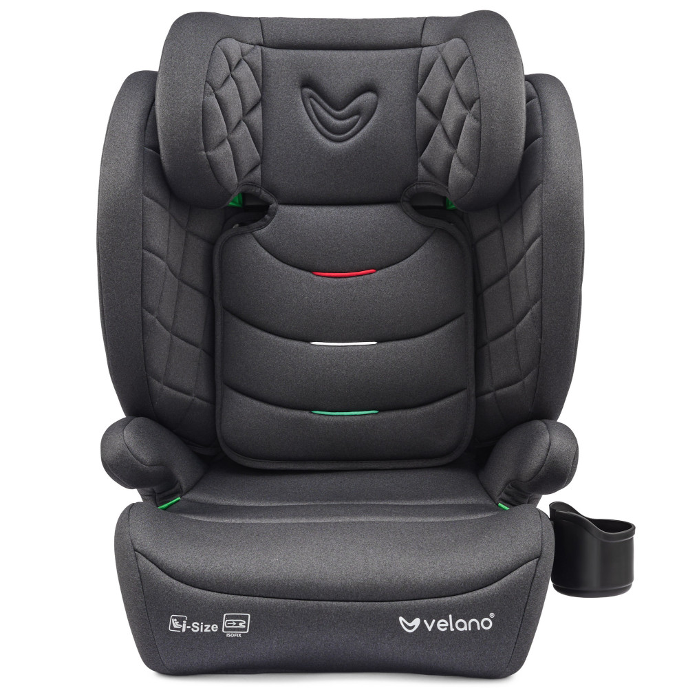 Velano Forza - автокресло 2 в 1 i-Size 100-150 см с ISOFIX • Grey