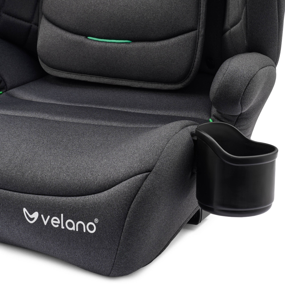 Velano Forza - автокресло 2 в 1 i-Size 100-150 см с ISOFIX • Grey