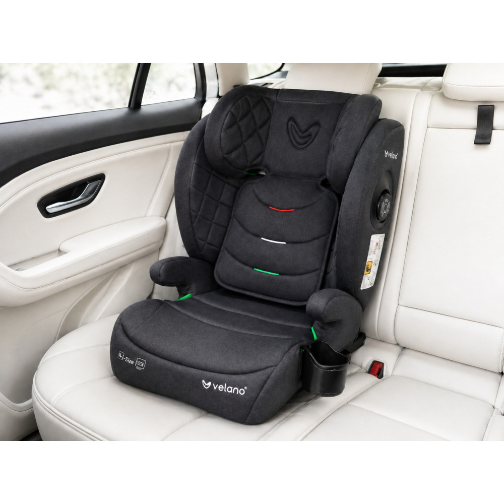 Velano Forza - автокресло 2 в 1 i-Size 100-150 см с ISOFIX • Grey