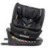 Velano Vento - поворотне автокрісло 360° i-Size 40-150 см з ISOFIX і опорною ногою • Black