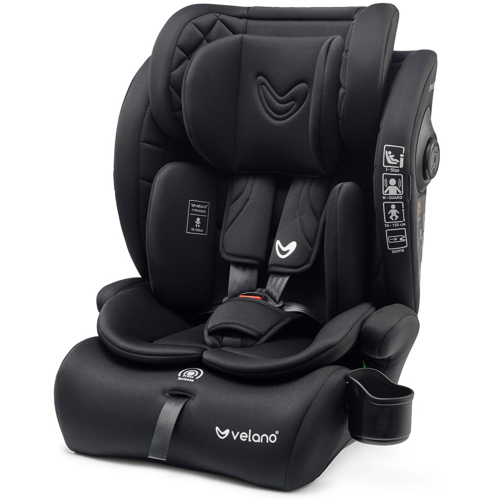 Velano Flexo - автокрісло i-Size 76-150 см з ISOFIX і Top Tether • Black