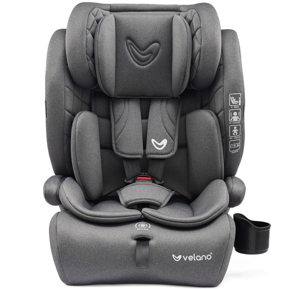 Velano Flexo - автокрісло i-Size 76-150 см з ISOFIX і Top Tether • Grey