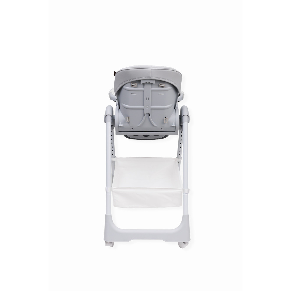 Velano Nexi - стілець для годування з регульованими спинкою та підніжкою • Light Grey