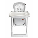 Velano Movio - стульчик для кормления 2 в 1 с электрокачалкой • Light Grey