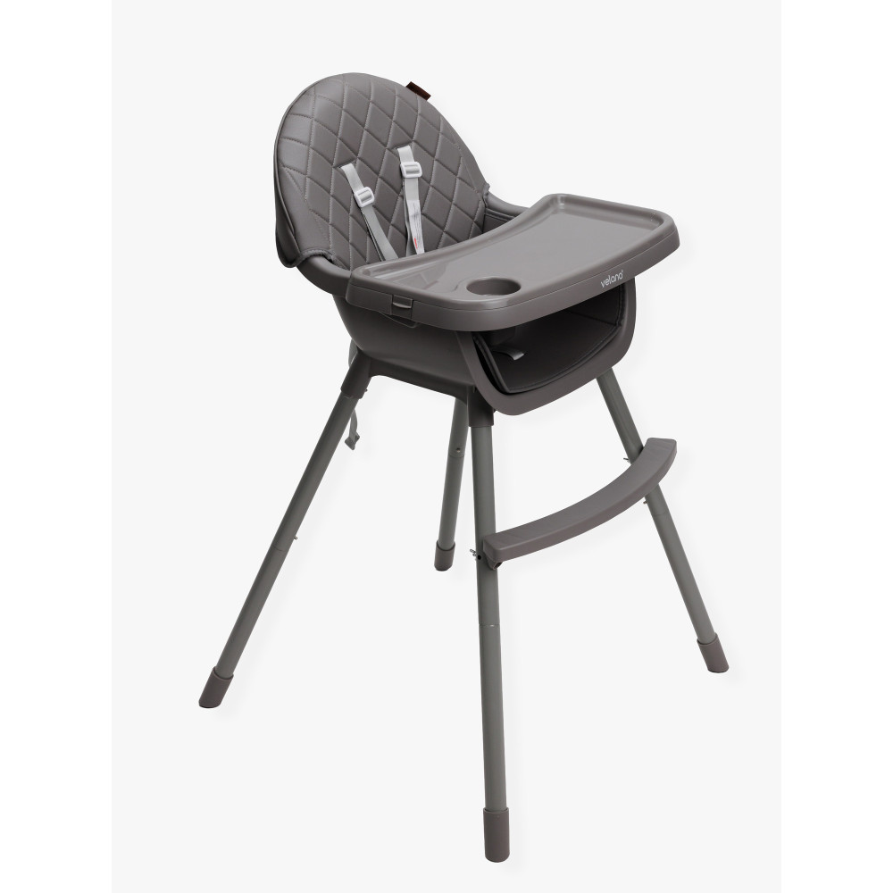 Velano Evo - стілець для годування 2 в 1 • Grey