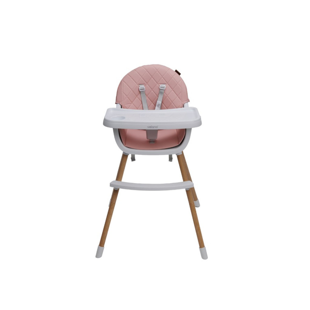 Velano Evo - стілець для годування 2 в 1 • Pink