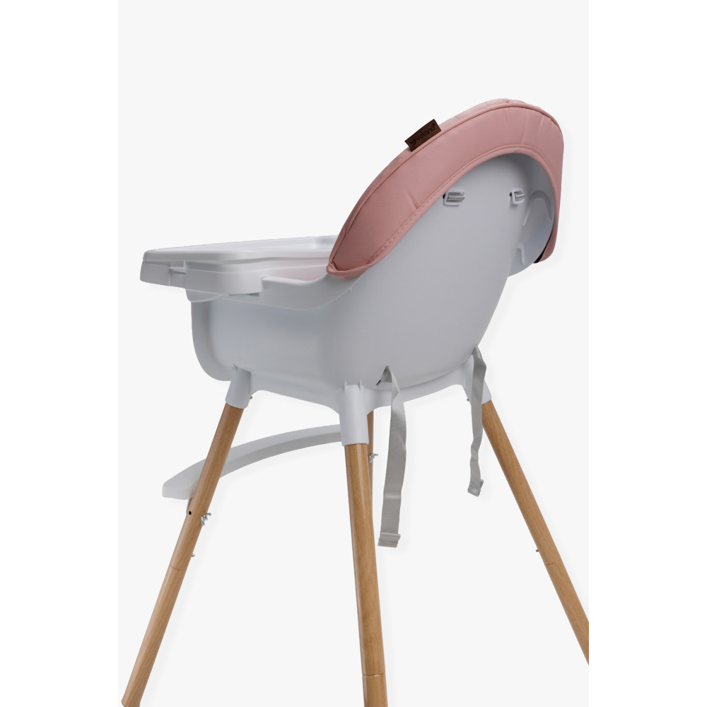 Velano Evo - стілець для годування 2 в 1 • Pink Velano Evo - стілець для годування 2 в 1 • Pink