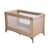 Velano Flexi - манеж-кроватка с боковым входом и двумя колесами • Beige