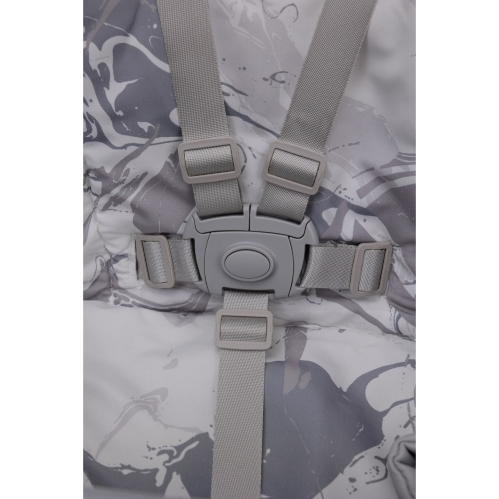 Velano Nomi - стілець-гойдалка для годування 2 в 1 • Light Grey