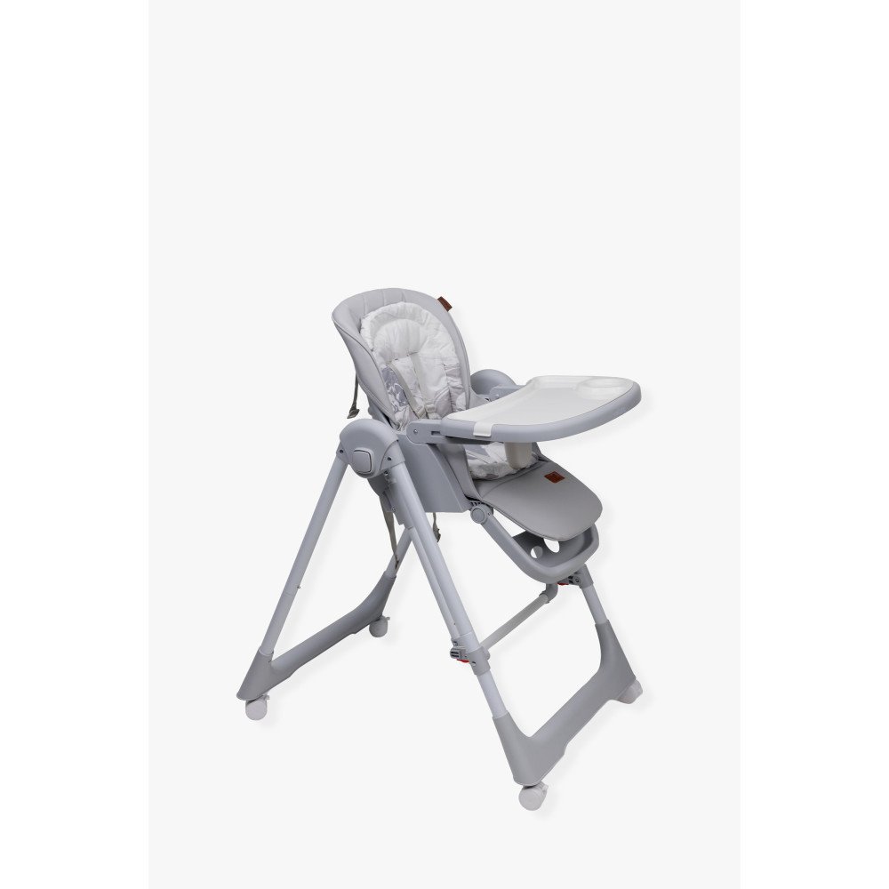 Velano Nomi - стілець-гойдалка для годування 2 в 1 • Light Grey