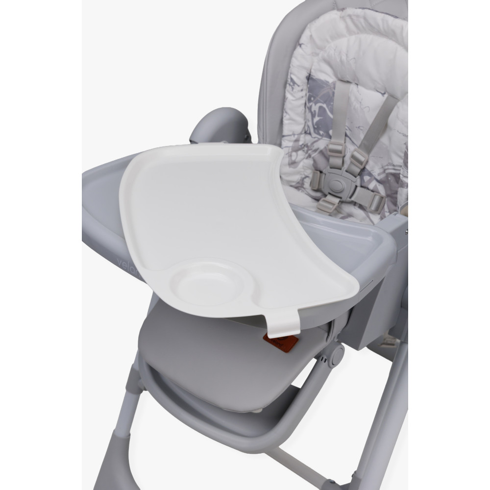 Velano Nomi - стілець-гойдалка для годування 2 в 1 • Light Grey