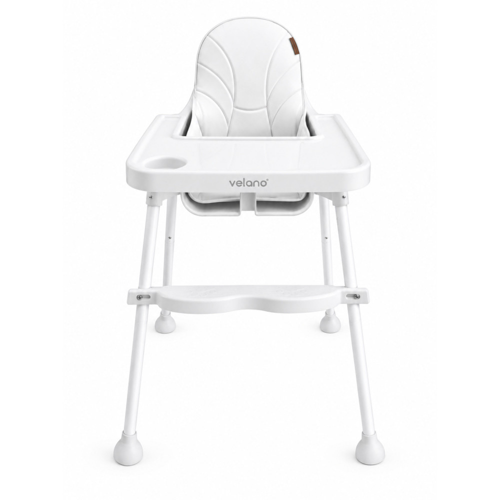 Velano Basic - стульчик для кормления 2 в 1 • White