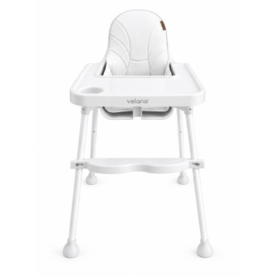 Velano Basic - стілець для годування 2 в 1 • White