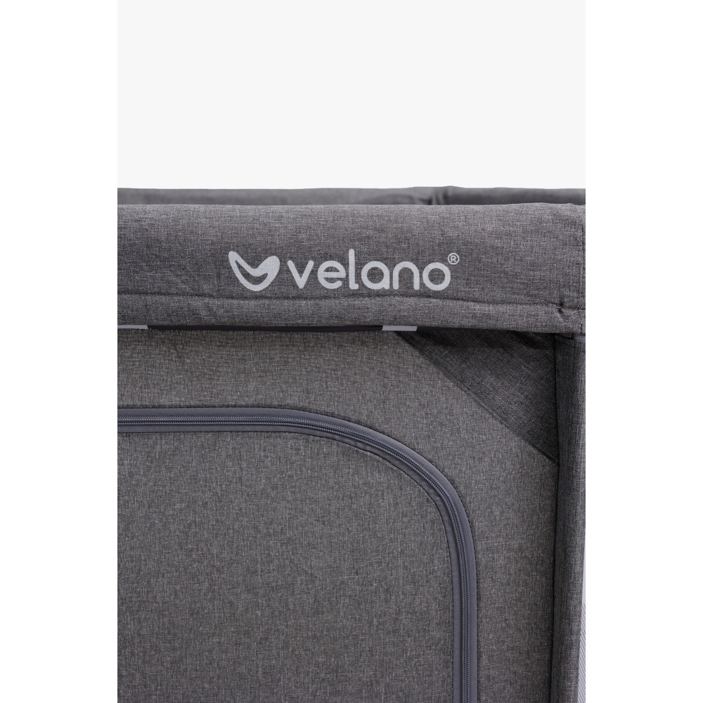Velano Star - шестикутний манеж із входом на блискавці • Grey