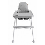 Velano Basic - стульчик для кормления 2 в 1 • Light Grey Velano Basic - стульчик для кормления 2 в 1 • Light Grey
