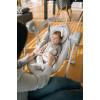 FreeON Snuggy - дитяча гойдалка з мелодіями та таймером • Stars Light Grey
