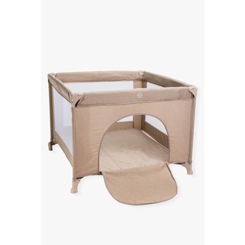 Velano Cubo - квадратный манеж с боковым входом • Beige