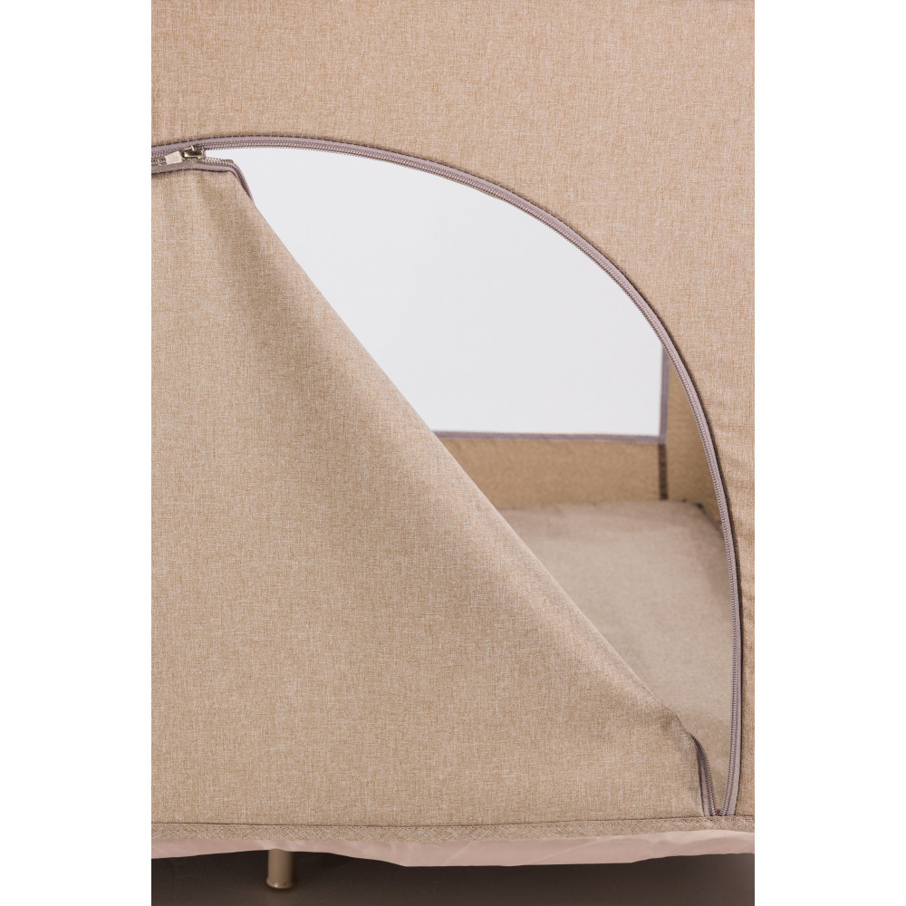 Velano Cubo - квадратный манеж с боковым входом • Beige