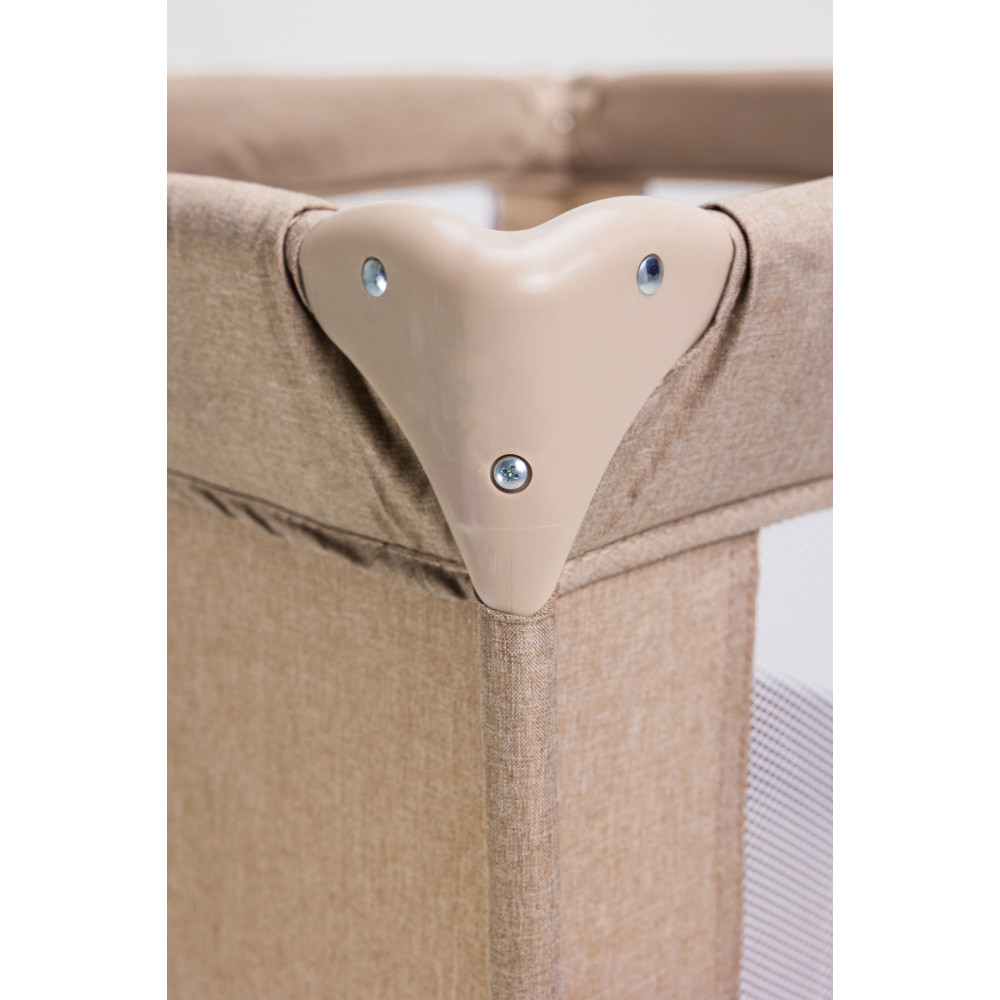Velano Cubo - квадратный манеж с боковым входом • Beige