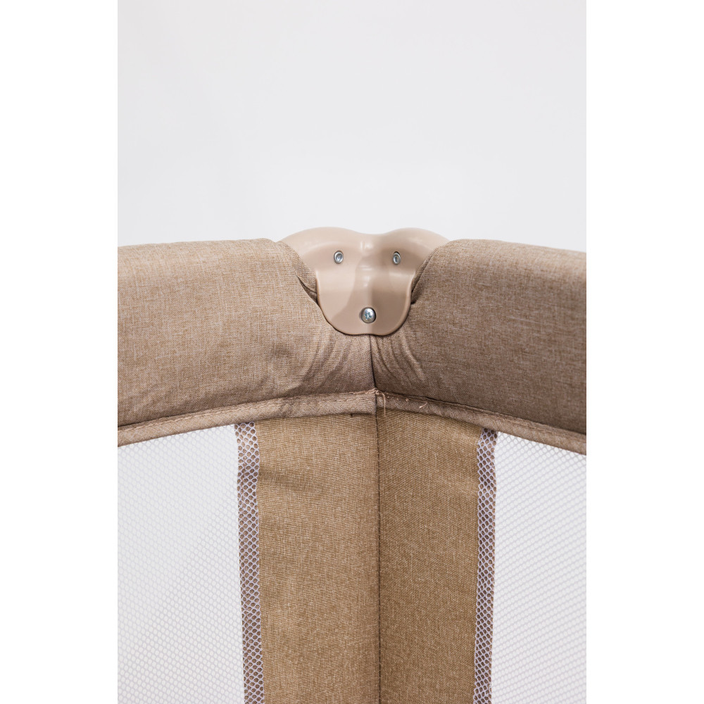 Velano Cubo - квадратный манеж с боковым входом • Beige