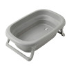 Velano Foldable Bathtub - дитяча складана ванна з термометром • Stone