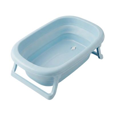 Velano Foldable Bathtub - дитяча складана ванна з термометром • Sky