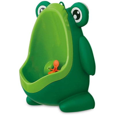FreeON Happy Frog - детский горшок для мальчика с присосками • Green
