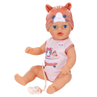 BABY born Лена в костюме котика - кукла-пупс 36 см с аксессуарами (839560)