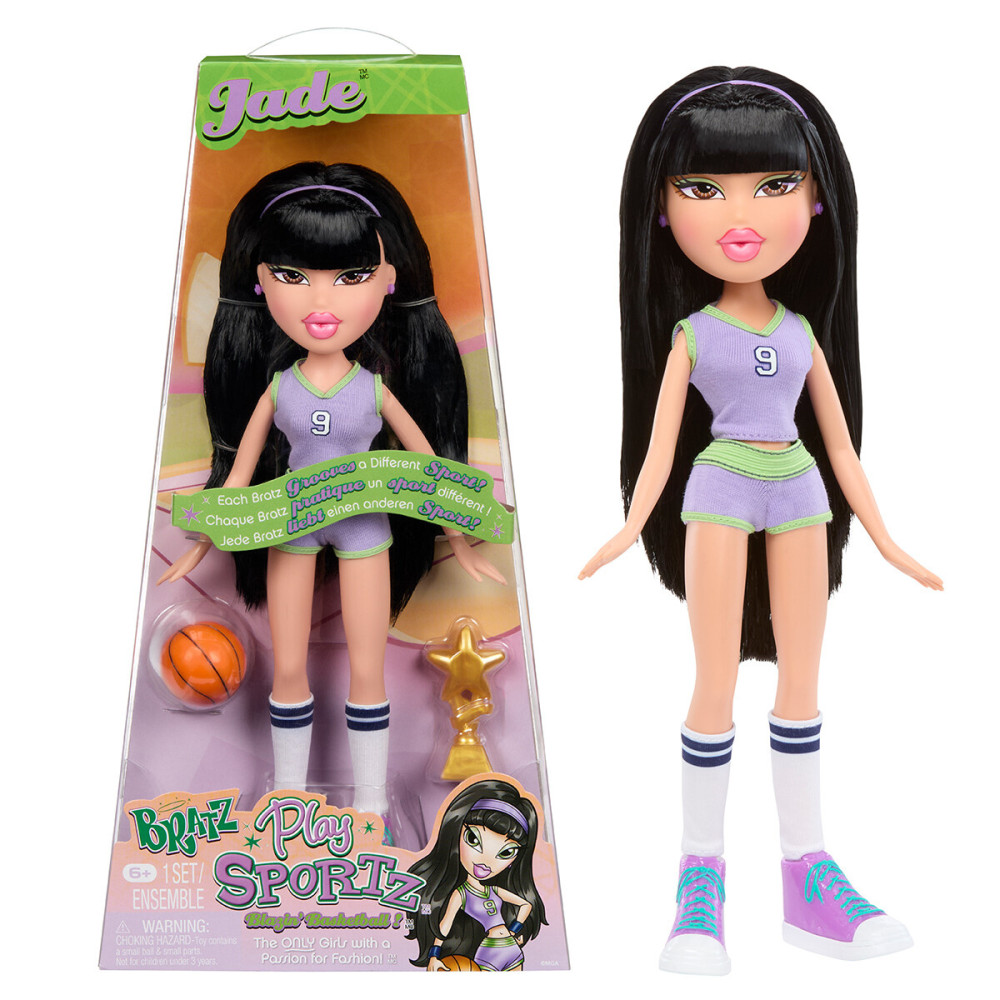 Bratz Play Sportz Баскетболистка Джейд - кукла с аксессуарами (569541) Bratz Play Sportz Баскетболистка Джейд - кукла с аксессуарами (569541)