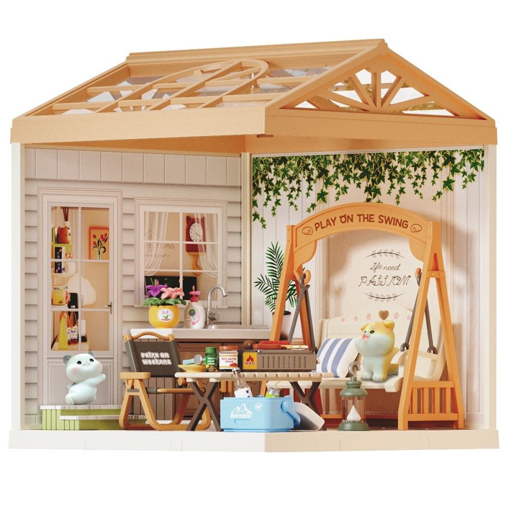 Mini House Інтер'єр Патіо - конструктор-румбокс із підсвічуванням (8010)