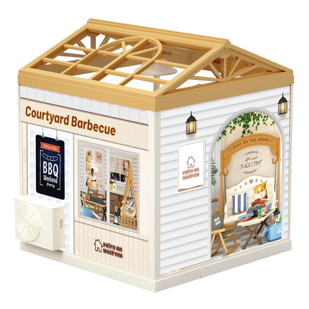 Mini House Інтер'єр Патіо - конструктор-румбокс із підсвічуванням (8010)