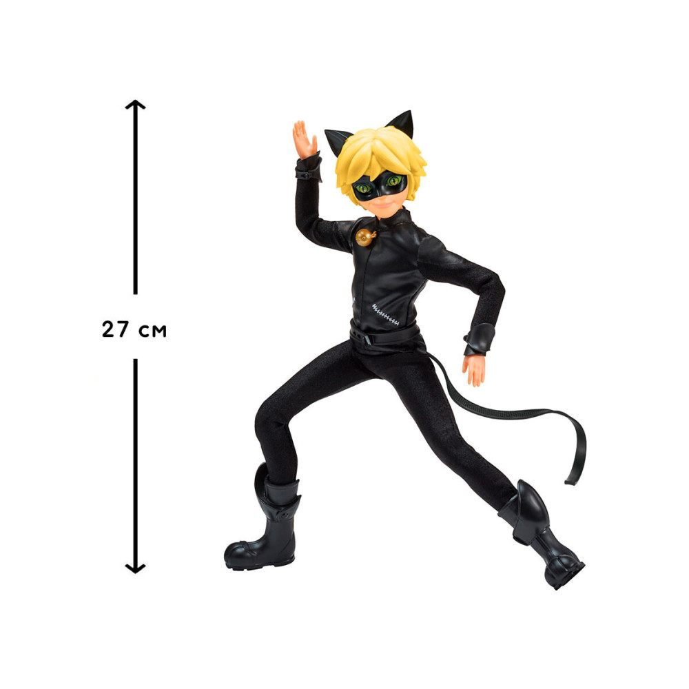 Miraculous Супер-Кот S2 - кукла 27 см с аксессуарами (50002) Miraculous Супер-Кот S2 - кукла 27 см с аксессуарами (50002)