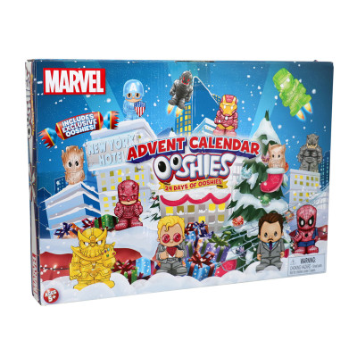 OOSHIES Адвент-календар Марвел - набір із 24 ігрових фігурок (23296)