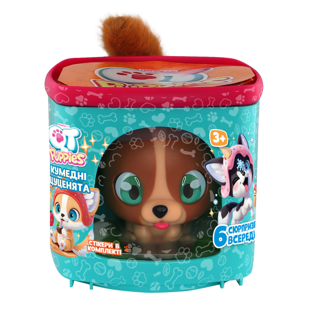 QT Puppies Цуценя Рокі - ігровий набір з фігуркою і будиночком (451000-6)