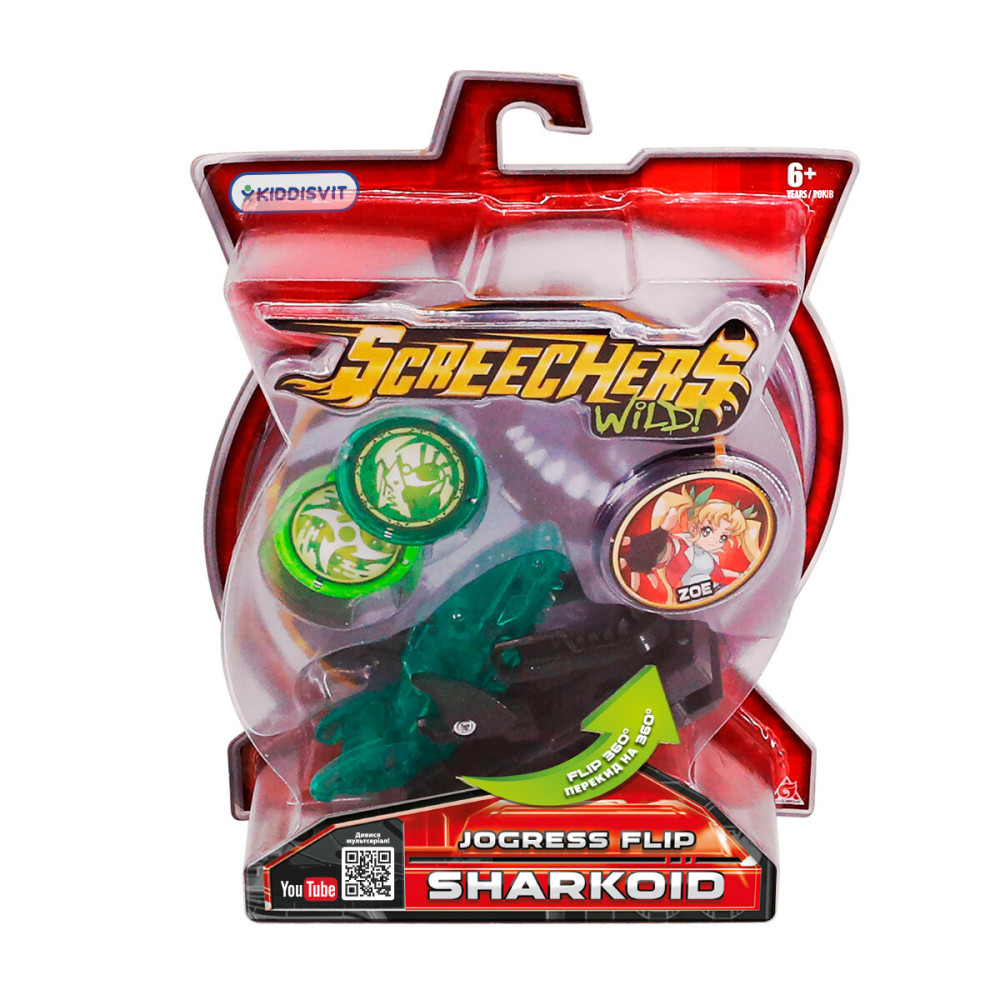 Screechers Wild! S2 L1 Шаркоїд - машинка-трансформер (EU684204)