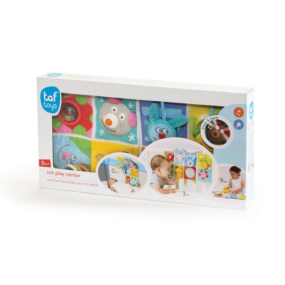 Taf Toys Веселые друзья - развивающий центр для кроватки со звуком и светом (11655)