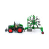 Bburago Farm Трактор Fendt 1050 Vario з роторними валковими граблями - автомодель (18-31665)