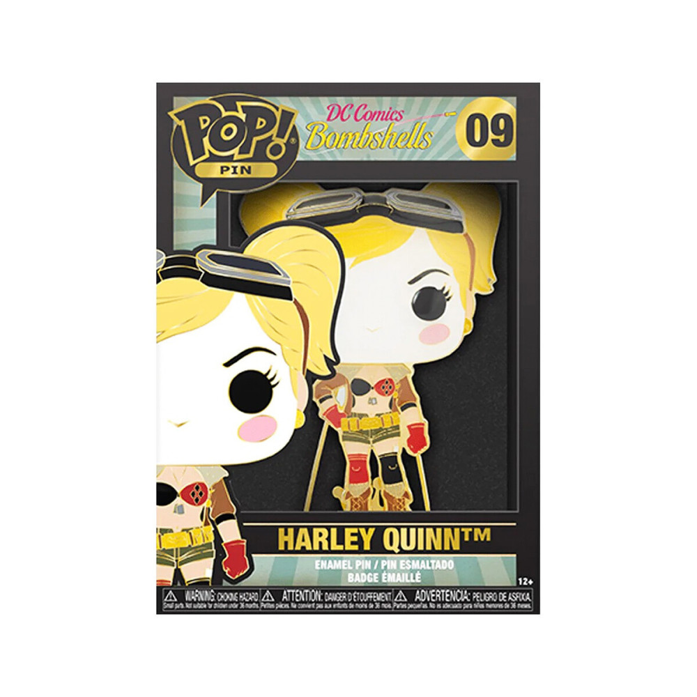 Funko POP! Pin DC Comics Гарлі Квінн - колекційний пін (DCCPP0012) Funko POP! Pin DC Comics Гарлі Квінн - колекційний пін (DCCPP0012)