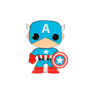 Funko POP! Pin Marvel Капитан Америка - коллекционный пин (MVPP0008)