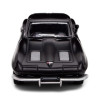 TechnoDrive CHEVROLET CORVETTE SPLIT WINDOW 1963 - автомодель 1:35 • Матовий чорний (250411U)