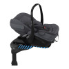 Maxi-Cosi Pebble Slide Pro + FamilyFix Slide Pro - автокресло для новорожденного (автолюлька) с поворотной выдвижной базой ISOFIX (от 0 до 24 месяцев / 40 - 87 см) • Moon Graphite