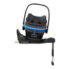 Maxi-Cosi Pebble Slide Pro + FamilyFix Slide Pro - автокресло для новорожденного (автолюлька) с поворотной выдвижной базой ISOFIX (от 0 до 24 месяцев / 40 - 87 см) • Moon Graphite