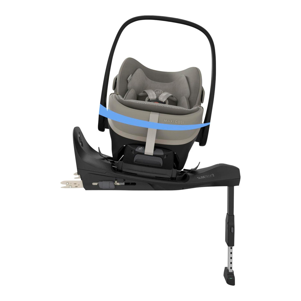Maxi-Cosi Pebble Slide Pro + FamilyFix Slide Pro - автокресло для новорожденного (автолюлька) с поворотной выдвижной базой ISOFIX (от 0 до 24 месяцев / 40 - 87 см) • Sapphire Sand Maxi-Cosi Pebble Slide Pro + FamilyFix Slide Pro - автокресло для новорожденного (автолюлька) с поворотной выдвижной базой ISOFIX (от 0 до 24 месяцев / 40 - 87 см) • Sapphire Sand