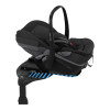 Maxi-Cosi Pebble Slide Pro + FamilyFix Slide Pro - автокресло для новорожденного (автолюлька) с поворотной выдвижной базой ISOFIX (от 0 до 24 месяцев / 40 - 87 см) • Black Onyx